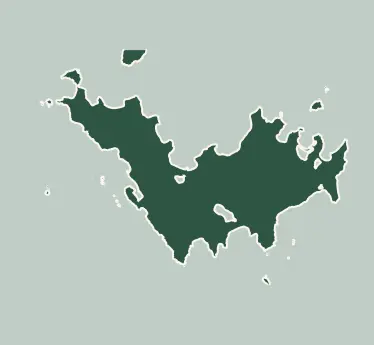 Mappa del tour di Saint Barth